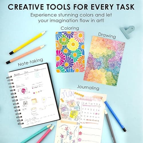 Grabie Erasable Gel Pens, 36 Colors Erasable Pens, Make Mistakes Disappear Colored Pens, Assorted Color Inks for Drawing Writing Planner,Gel Pens for Coloring - 36 thumbnail 7