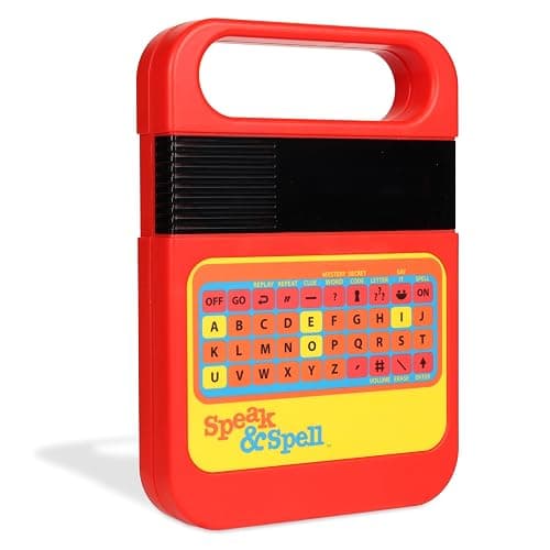 Speak & Spell Electronic Game - Educational Learning Toy, Spelling Games, 80s Retro Handheld Arcade, Autism Toys, Activity for Boys, Girls, Toddler, Ages 7+ thumbnail 7