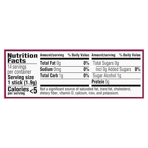 Trident Bubblegum Sugar-Free Chewing Gum, 12 Packs of 14 Pieces (168 Total Pieces) thumbnail 2