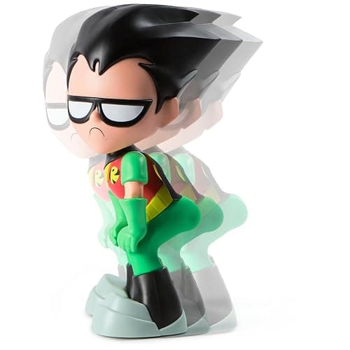 DC Comics Teen Titans Go! Booty Scooty Robin, Dancing Figure with Music, Press-Activated, Collectible Toy for Kids Ages 4 and Up thumbnail 3