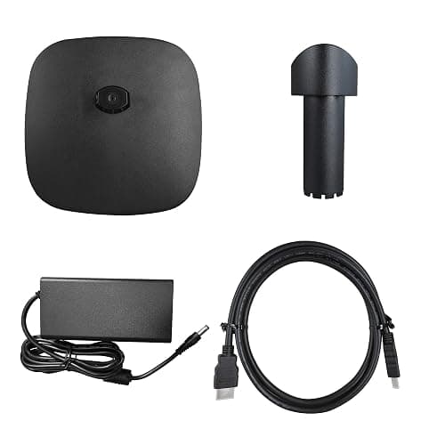 Amazon Basics 27 inch Monitor, FHD 1080P, Max 100Hz, VESA Compatible, Built-in Speakers, Black thumbnail 4