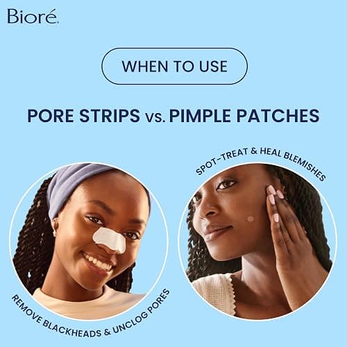 Bioré Original Blackhead Remover Strips, Deep Cleansing Nose Strips With Instant Pore Unclogging, Features C-Bond Technology, Oil-Free, Non-Comedogenic Use, 14 Count thumbnail 10