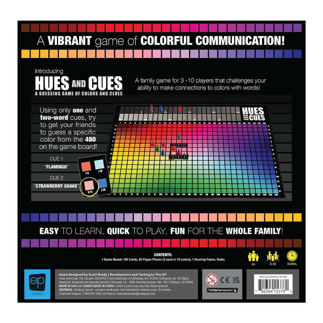 Hues and Cues A Guessing Game of Colours and Clues Board Game thumbnail 13