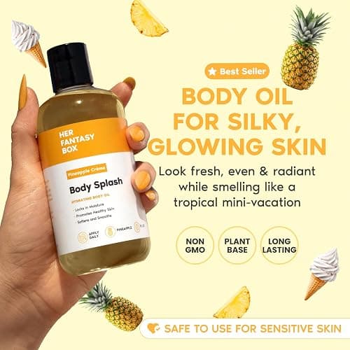 Her Fantasy Box | Ultimate Glow-Up Kit | Probiotics, Chlorophyll Capsules, Suppositories, Body Oil, Yoni Oil & pH Shower Gel – Detox, Hydration & Feminine Wellness Bundle thumbnail 3