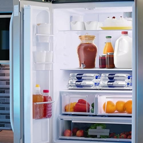 Sorbus 2-Pack Water Bottle & Can Organizer – Drink Holder for Refrigerator, Pantry, Kitchen Storage & Organization thumbnail 6