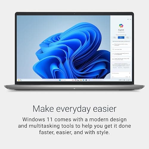Dell 15 Laptop DC15250-15.6-inch FHD (1920x1080) 120Hz Display, Intel Core i5-1334U Processor, 16GB DDR4 RAM, 512GB SSD, Intel UHD Graphics, Windows 11 Home, Onsite Service - Platinum Silver thumbnail 7