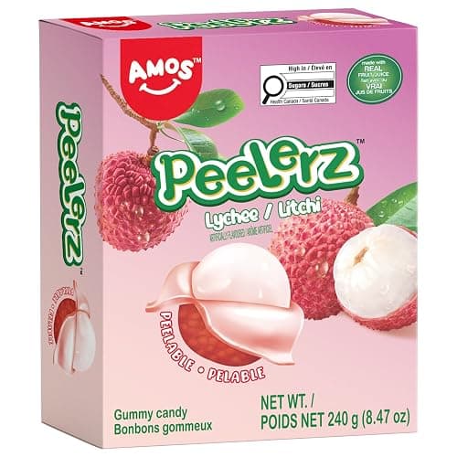 AMOS 4D Vegan Gummy Blocks Candy – Assorted Fruit Flavors, Made with Real Juice, Fun-to-Build Edible Blocks, Fat-Free, 8.47oz (240g) (8.47oz Lychee - Pack of 1) thumbnail 7