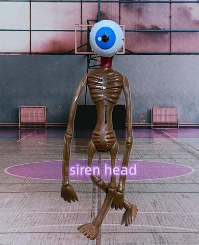 POPRORE 4 PCS Siren Head Action Figure Monster Siren Head Horror Models (Series-E) thumbnail 6
