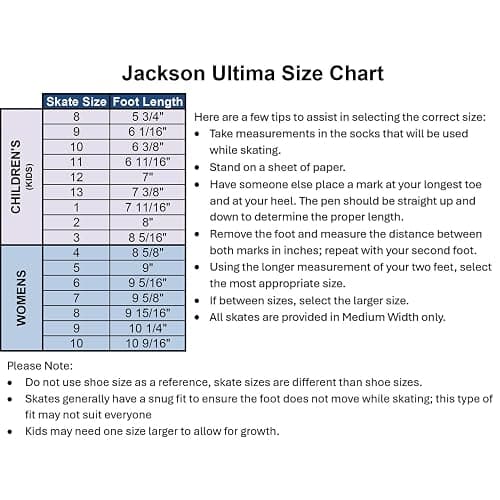 Jackson Ultima Classic 200/500 Womens Ice Skates for Women & Girls Ice Skates – Comfortable Figure Skates for Ice Skating & Recreational Figure Skating thumbnail 2
