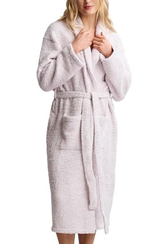 Barefoot Dreams Cozychic Hooded Plush Robe - Image 1