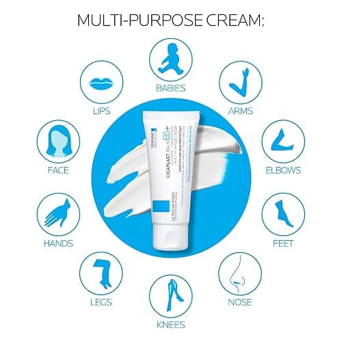 La Roche-Posay Cicaplast Balm B5 Skin Barrier Repair Cream with Centella Asiatica, Shea Butter & Panthenol | Multi-Purpose Healing Ointment for Dry, Irritated Skin | Face, Body & Hand Balm, Baby Safe thumbnail 5