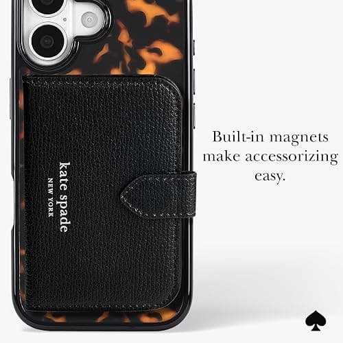 Kate Spade New York iPhone 17 Case - Compatible with MagSafe - Designer Phone Case - Tortoise thumbnail 5