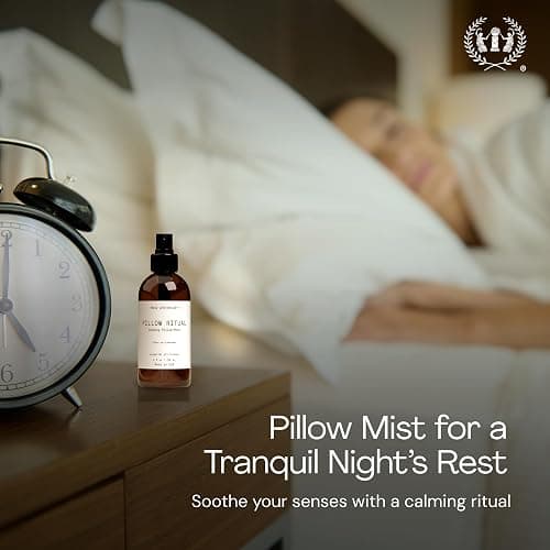 Muse Apothecary Pillow Ritual - Aromatic, Calming and Relaxing Pillow Mist, Linen and Fabric Spray - Infused with Natural Aromatherapy Essential Oils - 4 oz, Fleur du Lavender thumbnail 3