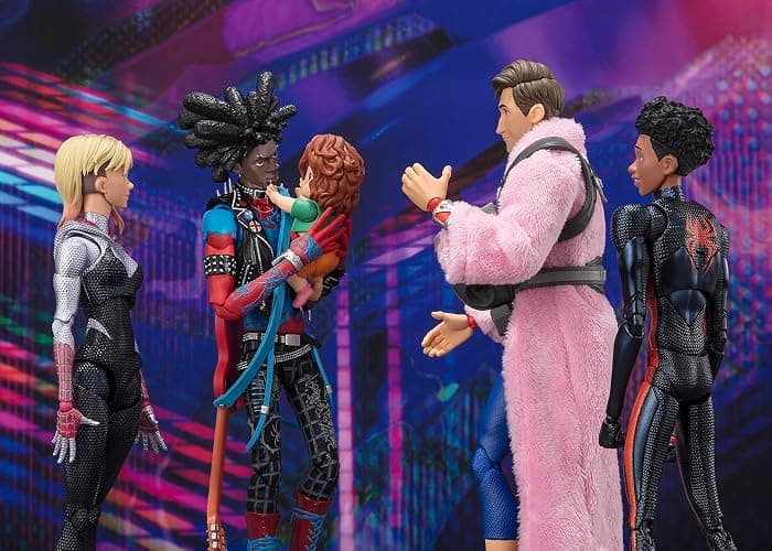 TAMASHII NATIONS - Spider-Man: Across The Spider-Verse - Peter B. Parker & MayDay Parker S.H.Figuarts Action Figure thumbnail 12