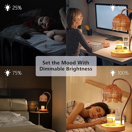 ✅ FLOWER CANDLE WARMER  thumbnail 5