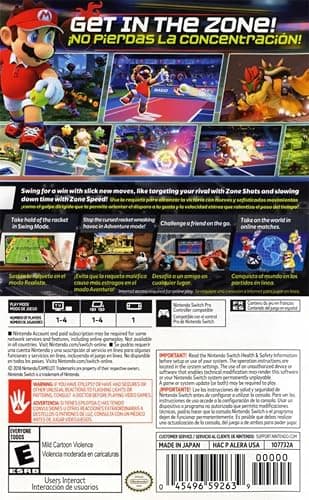 Mario Tennis Aces (CAN Version) thumbnail 2