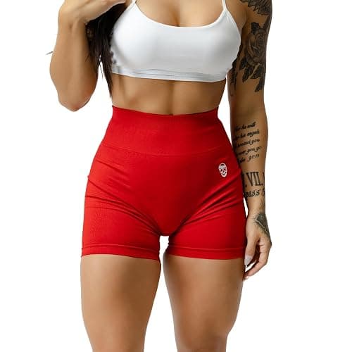 Gymreapers Infinity Seamless Workout Shorts High Waist Biker Shorts for Women Athletic Gym Running Pilates Yoga Sport Short thumbnail 3