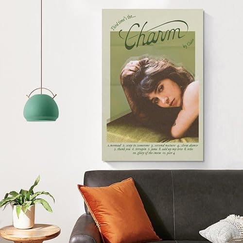 DJCN RBV Charm Clairo 3 Canvas Poster Wall Decorative Art Painting Living Room Bedroom Decoration Gift Unframe-style12x18inch(30x45cm) thumbnail 5