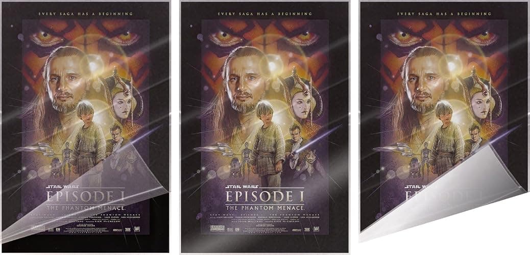 Star Wars: Episode I, II & III - 3 Piece Movie Poster Set (Reguar Styles) (Size 24" x 36" each) (Laminated Posters & Strips) thumbnail 2