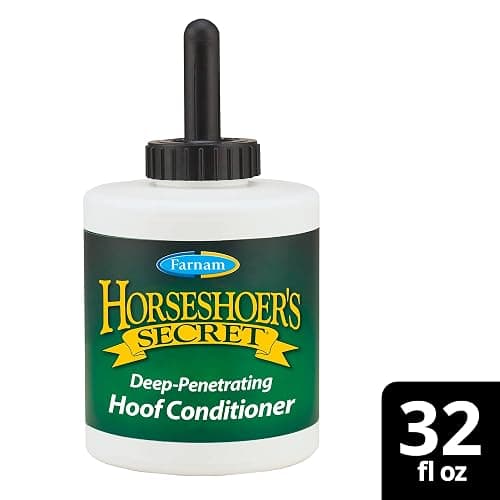 Farnam Horseshoer's Secret Deep-Penetrating Hoof Oil for Horses, Conditions Dry Hooves and Prevents Cracks, Splits and Contracted Heels, Contains Avocado Oil, 32 Oz. thumbnail 10