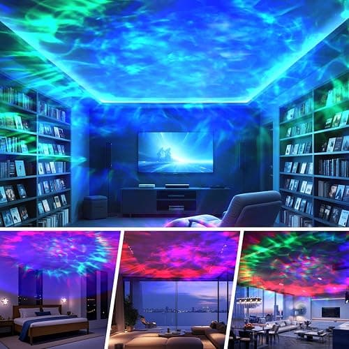 Pedica Galaxy Projector, Galaxy Projector for Bedroom, Night Light for Kids, Nebula Ceiling LED Lamp, Room Decor, with Timer and Remote, Gifts for Birthdays thumbnail 8
