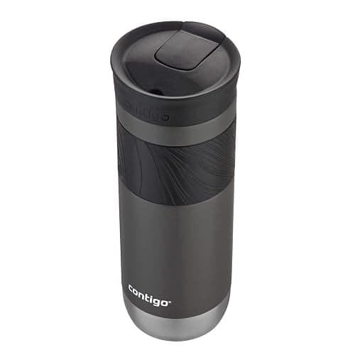 Contigo Byron Vacuum-Insulated Stainless Steel Travel Mug with Leak-Proof Lid, Reusable Coffee Cup or Water Bottle, BPA-Free, 20oz 2-Pack in Sake & Blue Corn Perfect for Hot and Cold Beverages thumbnail 3