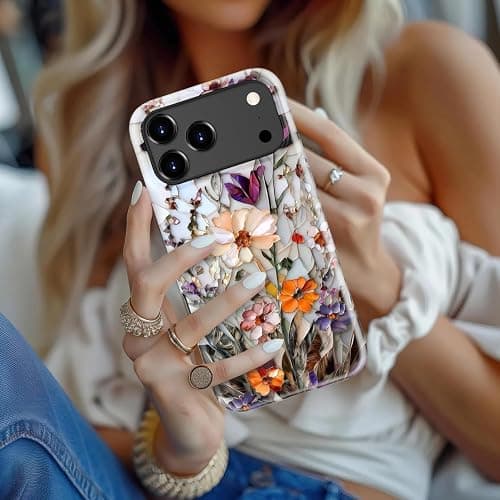 STARVIP for iPhone 17 Pro Max Case Cute - Wireless Charging Compatible | Dual-Layer Hard Shell + Silicone Cover - Aesthetic Y2K Protective Phone Cover for Women Girls thumbnail 6