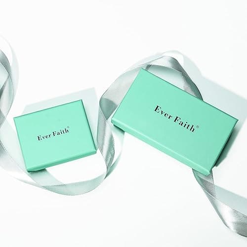 EVER FAITH Women's 925 Sterling Silver Simple Interlocking Open Heart Adjustable Pendant Necklace Birthday/Mothers Day/Valentines/Christmas Jewelry Gift for Friend Sister Mother thumbnail 8