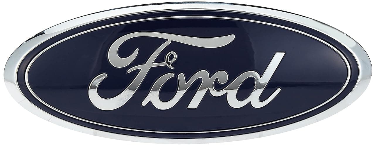 Genuine Ford AA8Z-9942528-A Nameplate, DARK BLUE, 9 x 3.5 INCHES thumbnail 2