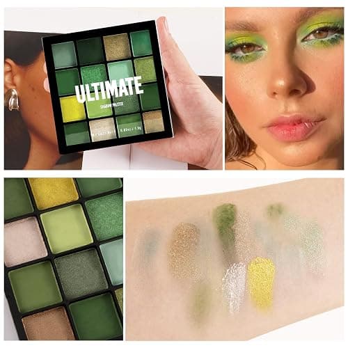 Boobeen Colorful Eyeshadow Palette Makeup-16 Colors, Matte and Glitter Eyeshadow, Bright Eyeshadow palettes, Blendable, Easy to Build Dramatic Glamour Looks thumbnail 5