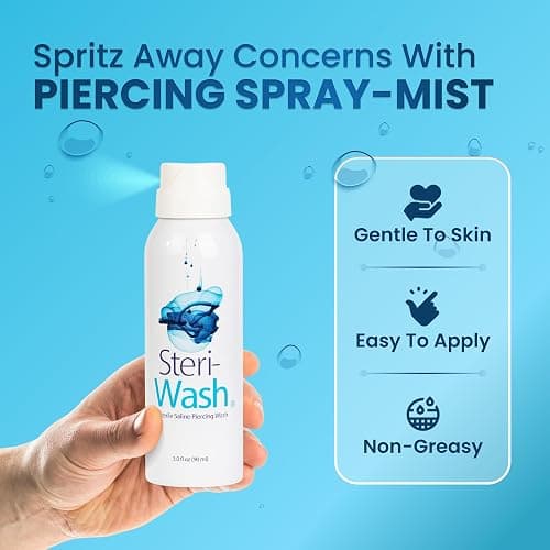 Steri-Wash® Aftercare Piercing Spray 3 oz thumbnail 6