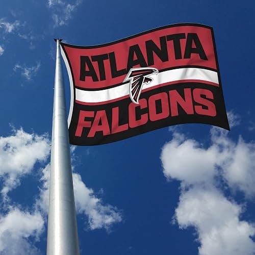 Rico Industries NFL Football Bold 3' x 5' Banner Flag Single Sided - Indoor or Outdoor - Home Décor thumbnail 3