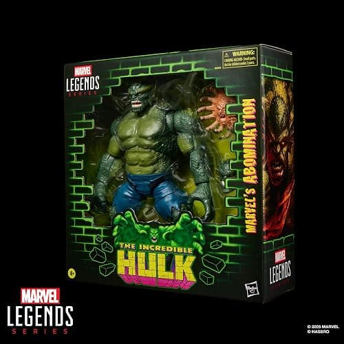 Marvel Legends Series Abomination, Hulk Comics Collectible 6-Inch Scale Action Figure thumbnail 9