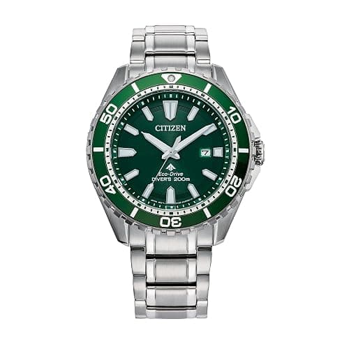 Citizen Men's Promaster Sea Eco-Drive Stainless Steel Watch, 3-Hand Date, One-Way Rotating Bezel, ISO Compliant, Luminous Hands and Markers - Image 1