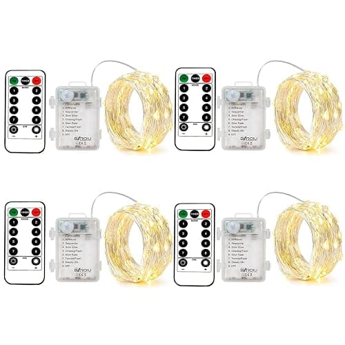 4 Pack Battery Operated Fairy String Lights thumbnail 2