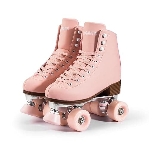 Tuosamtin Roller Skates for Women/Youth with Height Adjustable stoppers Retro Quad Roller Skates for Outdoor and Indoor thumbnail 3