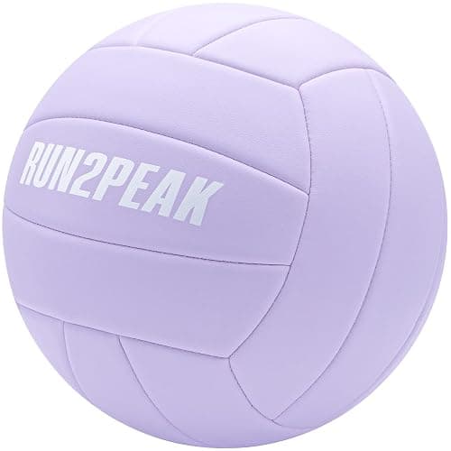 RUN2PEAK Soft Touch Volleyball Ball Gifts for Teen Girls Kids Youth Team Beginners Durable Volleyballs for Outdoor Indoor Beach Pool Water Play Official Size 5 Training Practice Volley Ball thumbnail 7