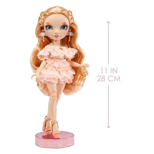 Rainbow High Victoria- Light Pink Fashion Doll and Freckles from Head to Toe. Fashionable Outfit & 10+ Colorful Play Accessories. Great Gift for Kids 4-12 Years Old and Collectors. thumbnail 3