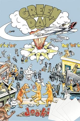 Green Day - Music Poster (Dookie - Album Cover) (Size: 24" x 36") (Poster & Poster Strip Set) - Image 1