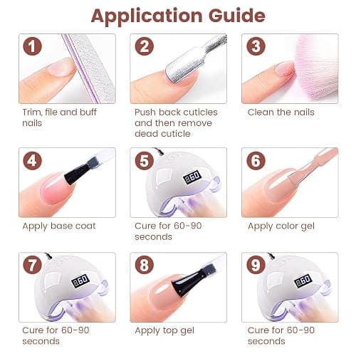 RARJSM Nude Gel Nail Polish Pale Red Neutral Skin Tone Color Sheer Jelly Gel Polish 1PC 15ml Single Bottle Cream Transparent Pink Nail GelPolish Soak off UV LED Cured for Home Salon DIY Manicure - Pale Red Pink thumbnail 7