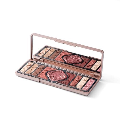FLORASIS Floral Engraving Phoenix Makeup Palette (04 Burgundy Sunset) - Image 1