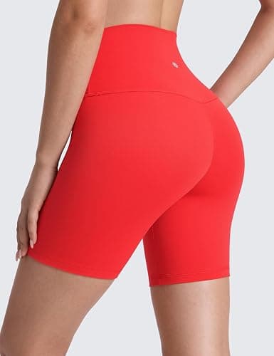 CRZ YOGA Butterluxe Biker Shorts 6" | Extremely Soft, Gentle Compression, Yoga, High Waisted, for Women thumbnail 2