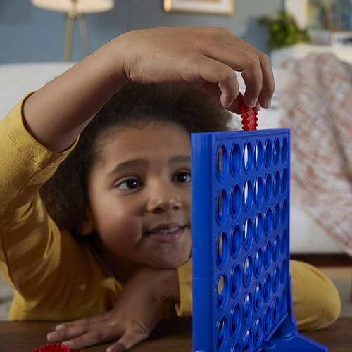 Hasbro Gaming Connect 4 Classic Grid,4 in a Row Game,Strategy Board Games for Kids,2 Player .for Family and Kids,Ages 6 and Up thumbnail 5