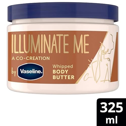 Vaseline Illuminate Me Shea Butter Whipped Body Butter for Melanin Rich Skin Provides 24 Hour Moisturization for Dry Skin 325mL thumbnail 2