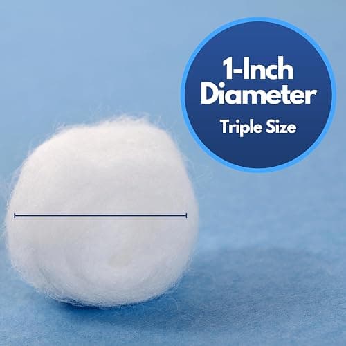 Amazon Basics Cotton Balls | 200ct thumbnail 3