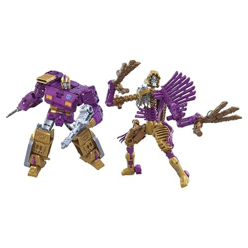 Transformers Generations Legacy Wreck ‘N Rule Collection Comic Universe Impactor and Spindle, Ages 8 and Up, 5.5-inch - Image 1