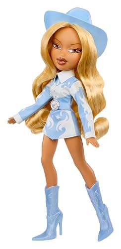 Bratz Sassy Stampede Yasmin Fashion Doll with Accessories: Western, Cowgirl Style Clothes & Accessory Pieces thumbnail 8