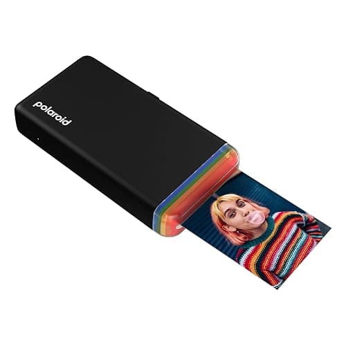 Polaroid Hi-Print + Paper Bundle- 2nd Generation Bluetooth Connected 2x3 Pocket Photo Dye-Sub Printer - Black Printer + 40 Photos (6439) thumbnail 2