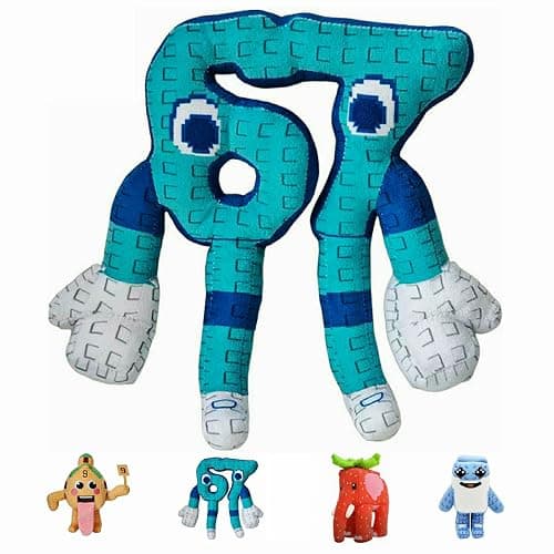 Lostwolf Steal a Brainrot Plush 67 New Cushion Pillow Bed Pillows - Image 1