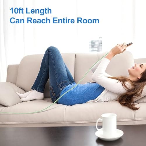 Durcord USB C Cable, Upgarded 2Pack 10ft Fast USB Type C Charging Cable for Android/Phone/Pad/Laptop, Type C Charger Braided USB Cable Compatible withi Phone 16/15/Pro/Plus/Max/Sam.Sung-Green thumbnail 6
